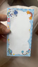 斯圖（sitoo）折疊姓名牌小學生桌牌名字開學必備幼兒園班級座位牌可折疊名牌會議牌雙面臺卡 藍色 曬單實拍圖