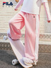 FILA KIDSx原田治聯(lián)名系列斐樂(lè )兒童闊腿褲2025年夏季新款女童褲子 清新粉-LP 165 曬單實(shí)拍圖