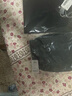 海瀾之家（HLA）長袖T恤男秋季款山不在高圓領打底衫男 黑色57 2XL 185/100A推薦165~180斤 曬單實拍圖