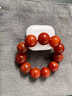 頂妃（DING FEI）紅瑪瑙龍鱗鳳血手串手鏈男8-20mm紅龍紋火龍紋手鏈龍鱗鳳血念珠 20mm紅龍紋 通貨  A11-101 曬單實(shí)拍圖