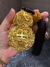 朱炳仁銅 福祿大吉銅葫蘆 花絲工藝小葫蘆辦公室桌面裝飾品禮品擺件 福祿大吉小號 曬單實(shí)拍圖