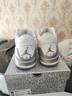 耐克（NIKE）官方女鞋Air Jordan3 AJ3潮流百搭復古運動(dòng)籃球鞋 CK9246-100 43 曬單實(shí)拍圖
