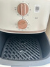 美的（Midea）空氣炸鍋易用旋鈕 家用實(shí)用大容量5.3L 不用翻面 蒸汽嫩烤 輕音烘炸 金屬內(nèi)腔無異味  MF-KZE535J5 曬單實(shí)拍圖
