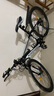 金武端自行車(chē)成人山地車(chē)公路賽車(chē)單車(chē)騎行變速超輕越野中學(xué)生初中青少年 頂配升級版-輻條輪-黑白色 26寸21速 曬單實(shí)拍圖