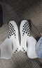 VANS范斯中性鞋Slip-On VR3低幫經(jīng)典帆布鞋休閑鞋 一腳蹬 棋盤(pán)格 36.5 曬單實(shí)拍圖