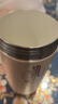 蘇泊爾雙層陶瓷覆層內(nèi)膽吸管保溫便攜水咖啡杯子450mL羊皮紙色KC45KR10 曬單實(shí)拍圖