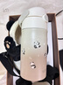 膳魔師兒童保溫杯學生吸管水杯熊貓系列水壺316L不銹鋼350ml 黑白 曬單實拍圖
