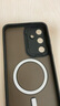 KEKLLE【膚感磁吸】適用三星S24+手機殼三星Galaxy S24+保護套磨砂防摔抗指紋鏡頭全包軟邊保護套午夜黑 曬單實(shí)拍圖