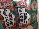 可果美（KAGOME）日本進(jìn)口 復合蔬菜汁果蔬汁兒童飲料液體沙拉代餐200ml*12盒整箱 曬單實(shí)拍圖