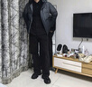 波司登（BOSIDENG）【反季】羽絨服新國(guó)標(biāo)90絨男短款新升級(jí)版型高包容連帽保暖外套 黑黛青5177 L 180/100A 曬單實(shí)拍圖