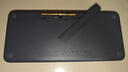 羅技（Logitech）時(shí)尚系列 K380 鍵盤 藍(lán)牙辦公鍵盤 無(wú)線鍵盤 女友 便攜超薄鍵盤 筆記本鍵盤 黑灰色 曬單實(shí)拍圖