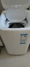 海爾（Haier）洗衣機(jī)小型全自動(dòng) 迷你嬰兒內(nèi)衣洗 3KG高溫除菌超凈洗洗衣機(jī)租房一人 國(guó)家補(bǔ)貼15% XQBM30-R368 曬單實(shí)拍圖