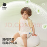 babycare嬰兒連體衣薄荷夏天抑菌寶寶包屁衣新生兒套頭爬服 咘咘 90cm 曬單實(shí)拍圖
