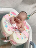 格威奈嬰兒免充氣游泳圈0-5歲寶寶可坐可躺大浮力防側翻防嗆水幼腋下圈 一圈兩用【星星兔】加大版面不側翻 曬單實(shí)拍圖