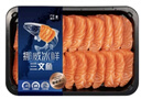 冰鮮挪威三文魚(yú)切片400g 曬單實(shí)拍圖