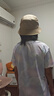CACUSS帽子男女漁夫帽棉四季遮陽(yáng)防曬帽戶外太陽(yáng)帽時(shí)尚寬檐盆帽秋 卡中 曬單實(shí)拍圖