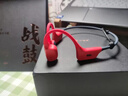 竹林鳥戰(zhàn)鼓X8骨傳導藍牙耳機運動跑步游泳專用IP68級防水開放式不入耳自帶32GB內存HiFi高保真音質帶麥 朱 曬單實拍圖