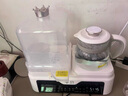 孕貝（yunbaby）全玻璃恒溫水壺嬰兒奶瓶消毒器柜烘干溫奶器二合一體機(jī)暖奶熱奶器 十二大功能 1.3L 蒸汽消毒 曬單實(shí)拍圖