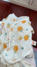 貝瑞加（Babyprints）新生兒包屁衣2件裝純棉嬰兒三角爬服夏季短袖連體衣A類(lèi)內衣 黃52 曬單實(shí)拍圖