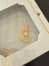 周大福碎金金愛(ài)心雙環(huán)足金黃金項(xiàng)鏈套鏈女EOF1836七夕情人節(jié)禮物 45cm 約4.4g計(jì)價(jià)(工費(fèi)480) 曬單實(shí)拍圖