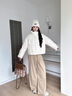 森馬（Semir）輕松|羽絨服女冬90絨子三防發(fā)熱抗靜電2025中長(cháng)外套109725113002 曬單實(shí)拍圖