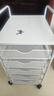 梵儷琳鐵藝A4多層文件架A3帶抽屜推車(chē)輪辦公收納資料柜檔案分類(lèi)置物書(shū)架 白色六層 曬單實(shí)拍圖