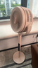美的（Midea）空氣循環(huán)扇一級變頻電風(fēng)扇臥室安睡循環(huán)扇語(yǔ)音遙控定時(shí)換氣扇輕音節能電扇除菌凈化 GDH24RS 曬單實(shí)拍圖