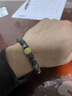 研檀海南星月菩提手串單圈石玉料高密高油原生態(tài)陰皮佛珠文玩手持手鏈 帝王綠蜜蠟款9*10mm【同枝果】 曬單實(shí)拍圖