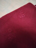 皮爾卡丹（pierre cardin）羊毛衫V領(lǐng)提花毛衣秋冬寬松大碼打底衫貼鉆中老年上衣媽媽裝 橙色 S 曬單實拍圖