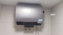 海爾（Haier）麥浪套系電熱水器 國家補貼20%雙膽扁桶60升BK5 富鍶小藍瓶?jì)裟w洗 鋯金全瓷3300W速熱家用一級能效 曬單實(shí)拍圖