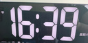 漢時(shí)（Hense）LED大屏電子鐘掛墻客廳數字時(shí)鐘桌面鬧鐘智能對時(shí)掛鐘HW600黑WIFI 曬單實(shí)拍圖