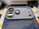 摩可（MOCOLL）【康寧AR增透】適用蘋果iPhone17promax一體式鏡頭膜全覆蓋后置攝像頭保護高清抗反射耐磨耐刮藍色 曬單實拍圖
