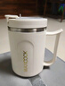 美廚（maxcook）水杯馬克杯 304不銹鋼保溫咖啡杯子帶蓋辦公室沖飲泡茶500ml配勺 曬單實(shí)拍圖