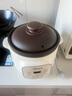 美的（Midea）電燉鍋 電燉盅電砂鍋 2.5h快燉陶瓷煲湯鍋燉湯鍋?zhàn)仙板?L燕窩燉盅煮粥嬰兒輔食鍋電煮鍋MD-DGE3056 曬單實(shí)拍圖