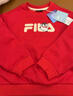 FILA【抗菌功能】斐樂(lè )兒童童裝2025年冬季男女童小童加絨衛衣 曬單實(shí)拍圖