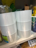晨光(M&G)文具透明封箱膠帶打包膠帶60mm*100y*45um (91.4米/卷) 6卷/筒 快遞工廠(chǎng)倉庫辦公用品AJD957K7 曬單實(shí)拍圖
