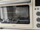 美的（Midea）【國家補貼】Q40風(fēng)爐多功能電烤箱家用 專(zhuān)業(yè)烘焙石墨烯免預熱空氣炸烤箱 四面搪瓷/彩屏屏顯/復脆 曬單實(shí)拍圖