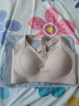 貓人無(wú)痕內衣女士無(wú)鋼圈文胸大胸顯小提拉聚攏上托防下垂薄粉底液胸罩 曬單實(shí)拍圖