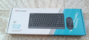 雙飛燕（A4TECH）FG1120 飛時(shí)代無(wú)線(xiàn)鍵鼠套裝便攜筆記本電腦家用辦公打字專(zhuān)用短小鍵盤(pán)鼠標套裝 遂空灰 曬單實(shí)拍圖
