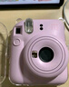 INSTAX富士instax立拍立得 一次成像相機 mini12精美禮盒 櫻花寶貝 含10張fafa花邊相紙 曬單實拍圖
