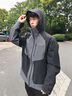波司登25年90鵝絨沖鋒衣羽絨服男女同款三合一保暖外套B250331360 曬單實(shí)拍圖