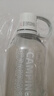 樂扣樂扣（LOCK&LOCK）戶外運動水杯Tritan男女學生塑料杯子1L白色ABF690WHT 曬單實拍圖