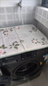 洗衣機蓋布防水 防塵罩冰箱遮塵蓋巾小天鵝海爾松下滾筒通用蓋布 夢(mèng)境薔薇 45*130cm【小冰箱洗衣機】 曬單實(shí)拍圖