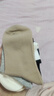 歐迪芬6雙女士襪子女純棉100%秋冬10A抑菌防臭可愛(ài)笑臉舒適透氣中筒襪女 曬單實(shí)拍圖