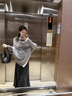 艾珠兒（Aizhuer）法式灰色不規則針織毛衣套裝裙子女2025新款秋冬季穿搭一整套 上衣+半身裙【套裝】 M 曬單實(shí)拍圖
