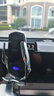 嘚飾23-25款福特銳界L車載手機(jī)支架專用汽車屏幕導(dǎo)航支架銳界無線充電 福特專用【雅黑】 23-25款銳界L 曬單實拍圖
