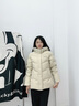 波司登（BOSIDENG）冬季羽絨服女士寬松休閑加厚90絨連帽百搭舒適外套B250245128 暖沙米7A53 XS 155/80A 體重約100斤以?xún)?曬單實(shí)拍圖
