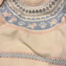 森馬（Semir）毛衣女冬小狗費爾島寬松插肩袖衣服2025俏皮軟糯毛衫109725107005 曬單實(shí)拍圖