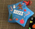 Happy Socks童襪春夏棉襪假日禮物中筒襪2雙裝禮盒 假日禮物禮盒 2雙 均碼 4-6Y 曬單實(shí)拍圖