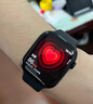 Apple/蘋(píng)果 Watch Series 10 智能手表GPS款46毫米亮黑色鋁金屬表殼黑色運動(dòng)型表帶M/L MX273CH/B 曬單實(shí)拍圖